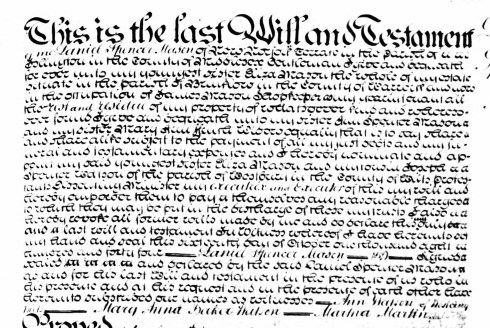 Daniel Spencer Mason: A Gentleman of Islington