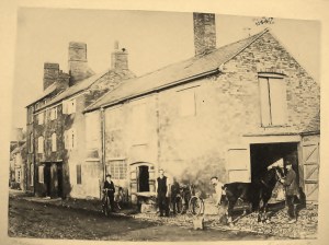 John Thomas Perkins Blacksmith Shop on Main Road Claybrooke Magna c. 1898